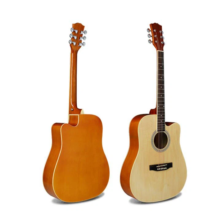41''High-gloss Colourful Beginner Acoustic Guitar